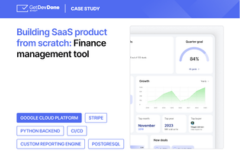 Financial SaaS platform